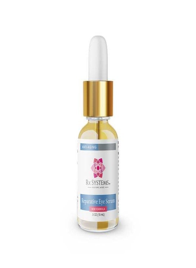Rx Systems PF Reparative Eye Serum - Vegan Formula with 8 different Peptides, Plant Extracts & No Fillers, Paraben, or Silicone! Eye Cream for Puffiness and Bags Under Eyes - Under Eye Serum - Image 1